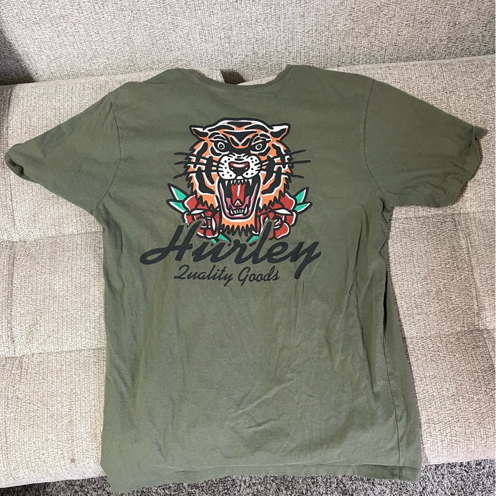 Hurley Jungle Green Tiger Tee